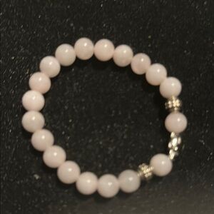 Chic Pink Beaded Bracelet